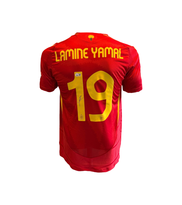 Lamine Yamal Spanje 2024 Player Issue Thuis Shirt