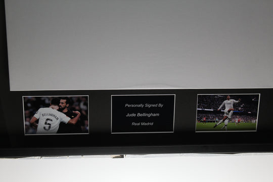 Jude Bellingham Real Madrid 25/26 ingelijst thuis Shirt