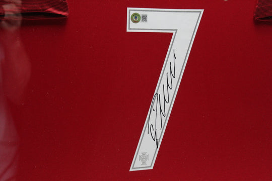 Cristiano Ronaldo Portugal 2016 Gerahmtes Heimtrikot 